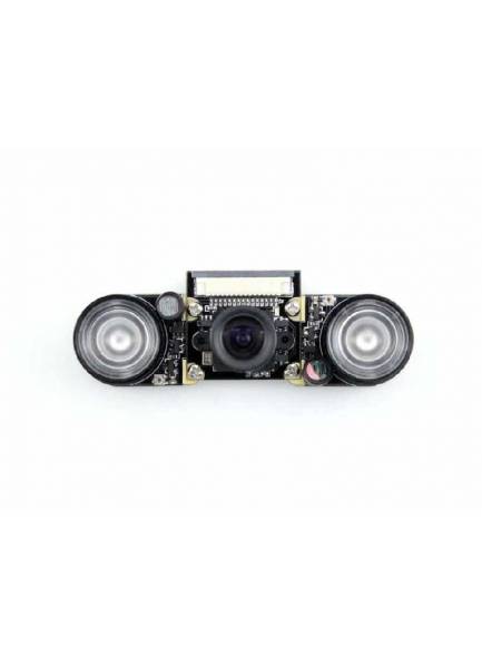 Raspberry Pi Kamera - Ayarlanabilir Fokus + Kızılötesi Led Modülü (F)