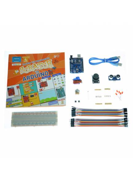 Çocuklar için Scratch ile Arduino Breadboard Seti (Kitaplı)
