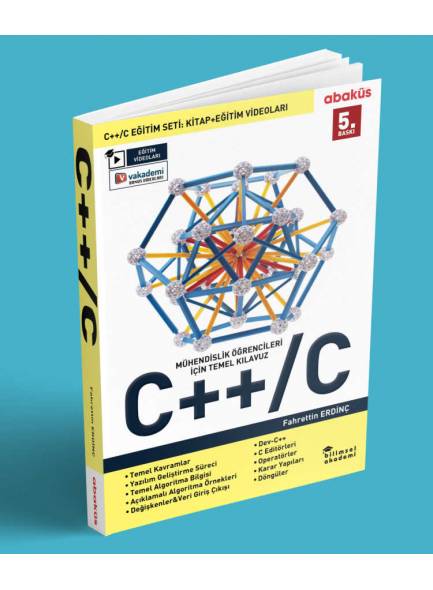C / C++ Kitabı (Video Eğitim Seti Hediyeli - 5. Baskı) - Fahrettin Erdinç