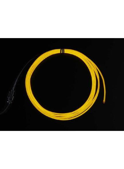 EL Wire Başlangıç Paketi - Sarı, 2.5 m - AF585