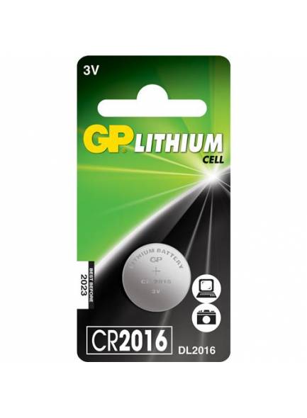 GP CR2016 3 V Pil