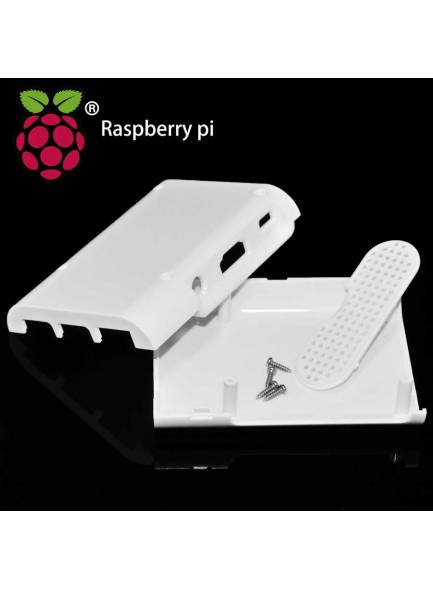 Raspberry Pi 3/2/B+ Beyaz Muhafaza Kutusu - Pi 3/2/B+ White Case