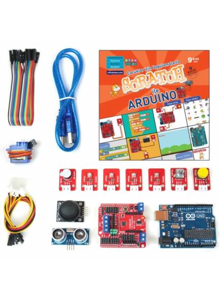 Çocuklar için Scratch ile Arduino Başlangıç Seti (Kitaplı)