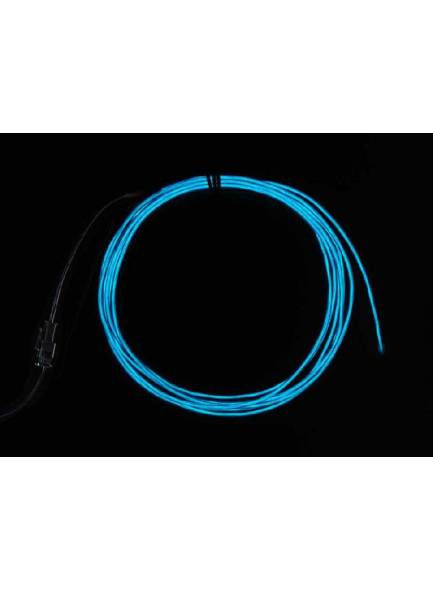 Yüksek Güçlü Uzun Ömürlü EL Wire - Mavi, 2.5 m - AF408