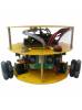 Yuvarlak Tipli 48 mm Omni Tekerlekli Hazır Robot Platformu (Dahili Sensör, Motor ve Anakartı) - 10019